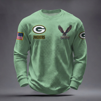 GB x NFL Waffle Sweatshirt DatND DVT