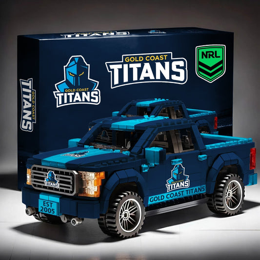 GCT x NRL 3D Racing Truck Model Building Block Set 2411 V1 NDT NHM