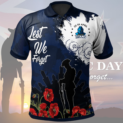 GLD x Anzac Day Polo Shirt DATND TANTD