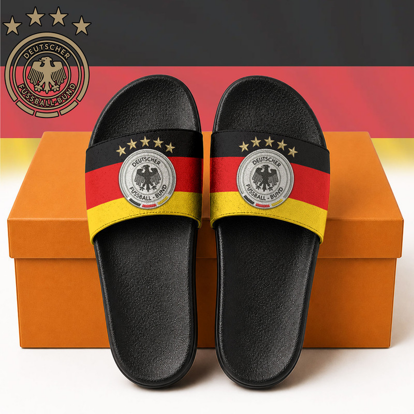 Germany Premium WC26 National Team Slide Slippers 0406 DatND DVT