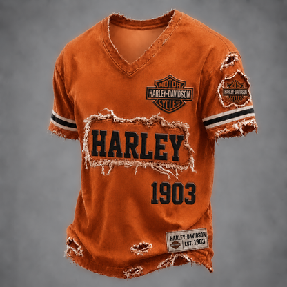 HD LUXURY V-Neck T-Shirt 0306 DatND DVT