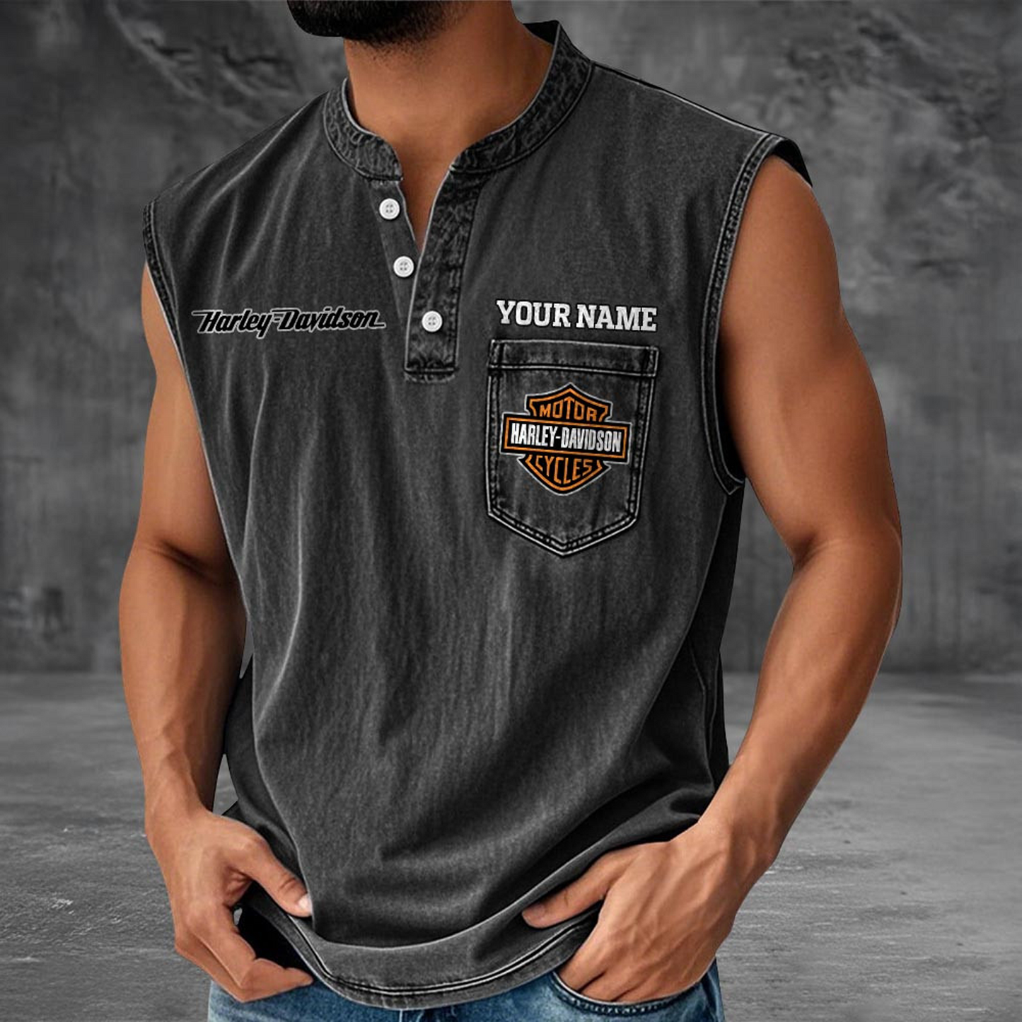 HD Tank Top Men 2205 DatND DVT