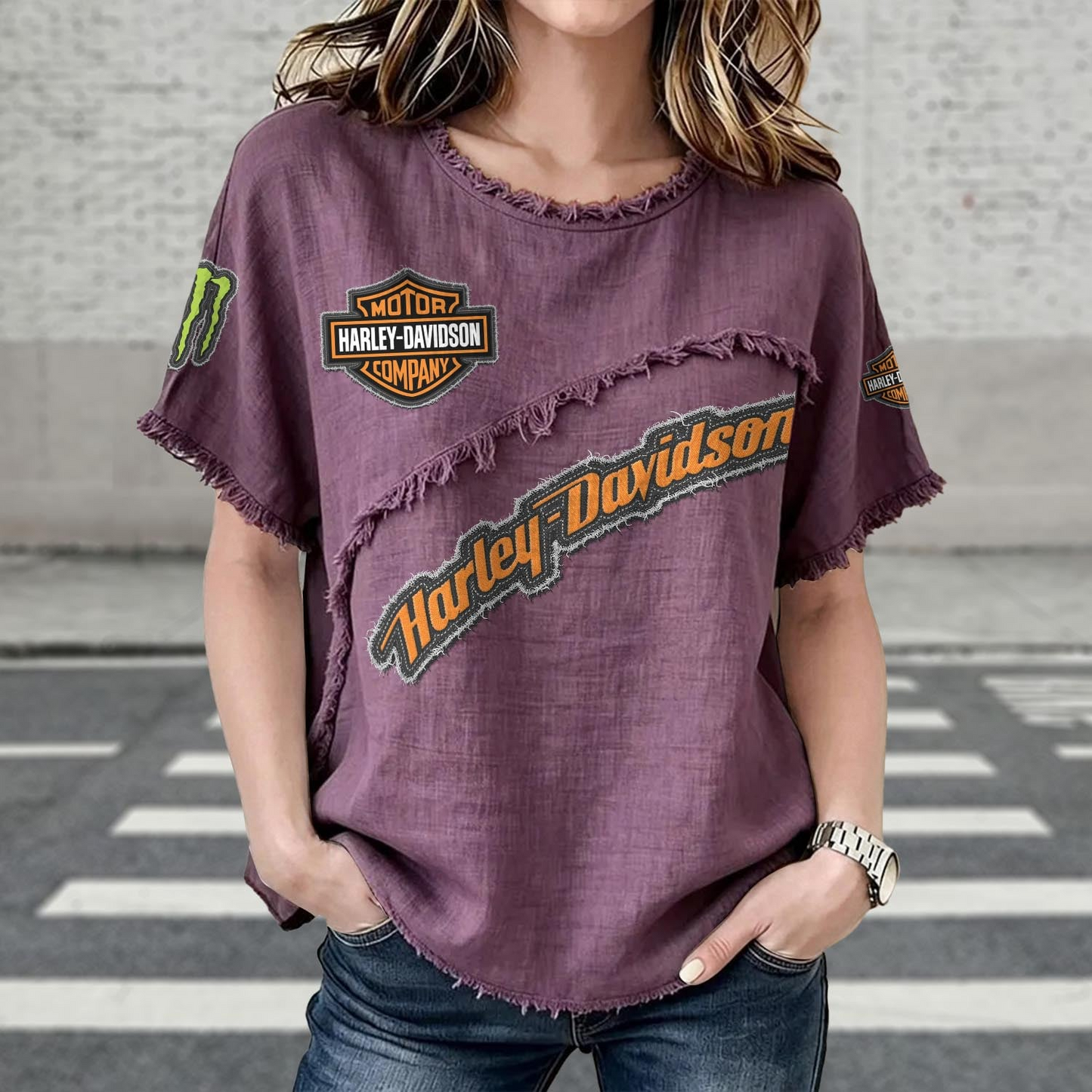 HD Womenƒ??s Vintage O-Neck 2905 DatND DVT