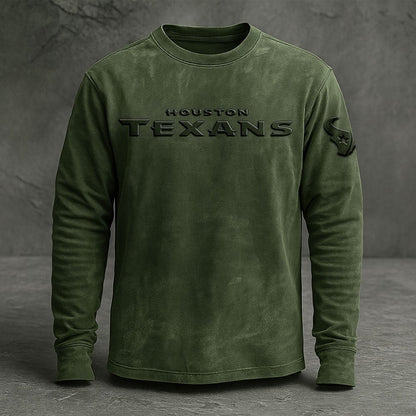 HOU x NFL Embossed SweatShirt DATND TANTD KAN