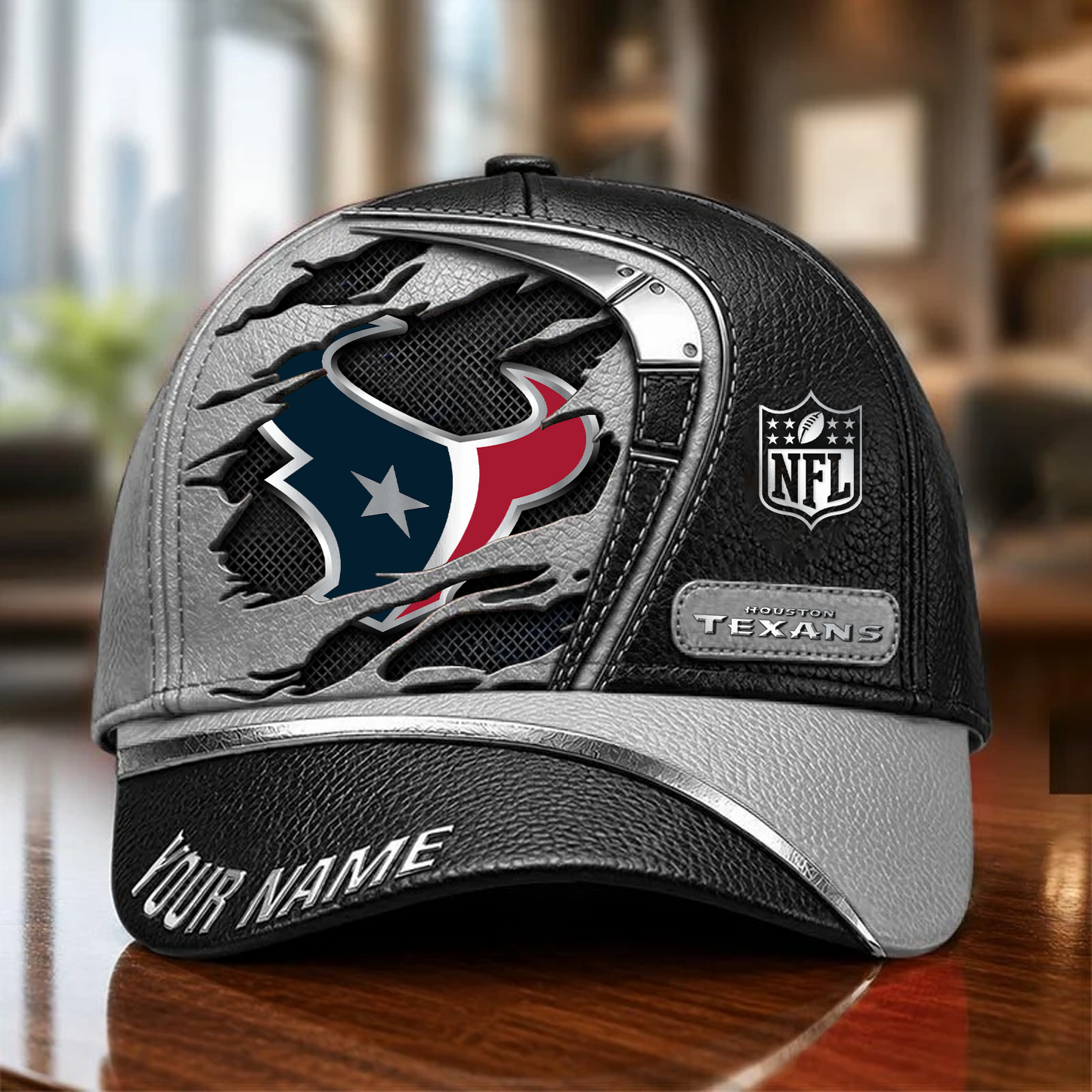 HOU x NFL Premium Multicolor 3D Cap 200626