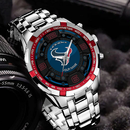HOU x NFL Stainless Steel Watch DatND DVT