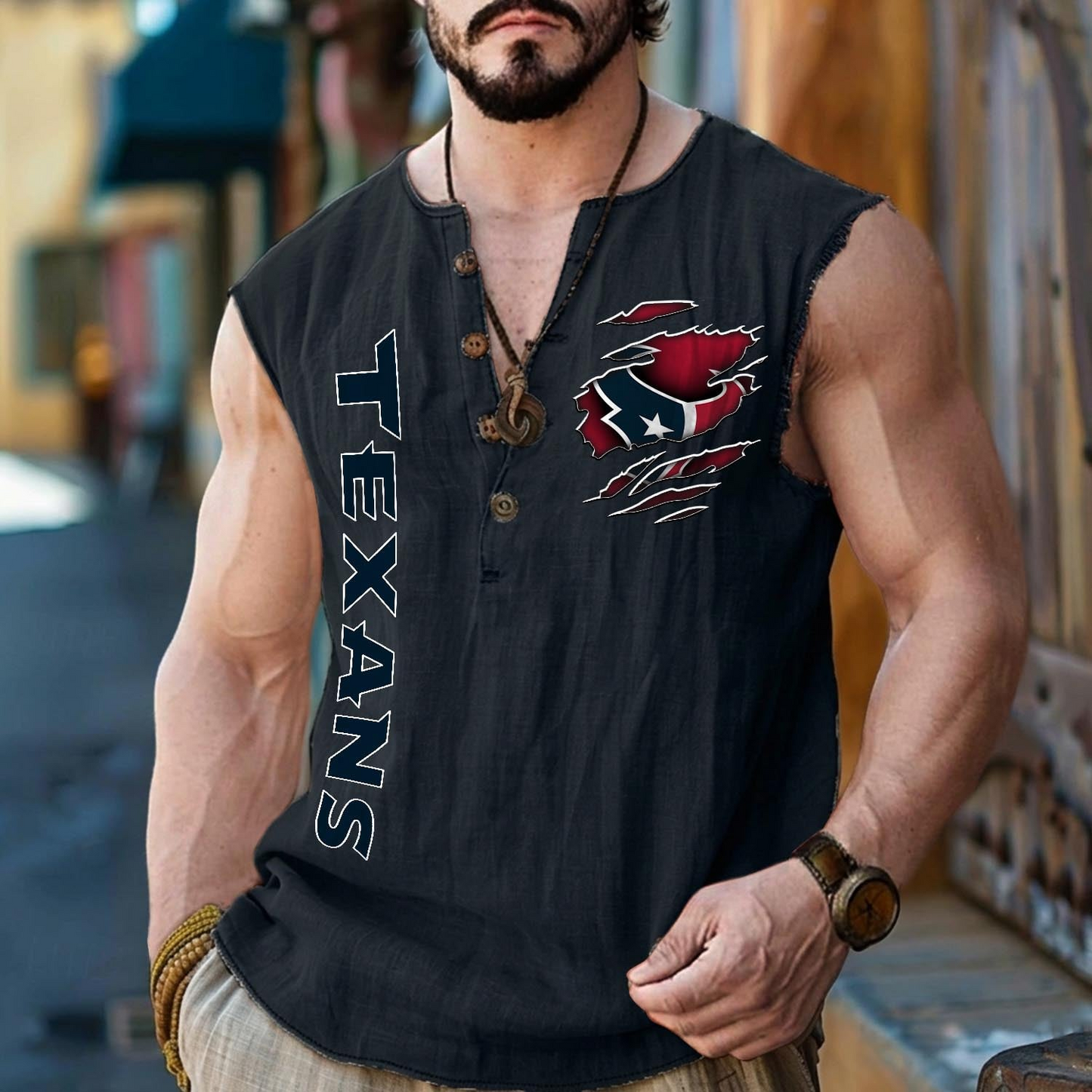 HOU x NFL Tank Tops 2805 DatND DVT