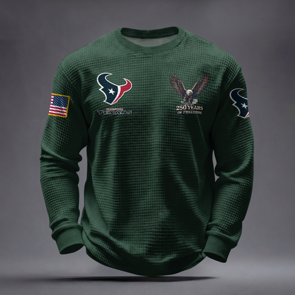 HOU x NFL Waffle Sweatshirt DatND DVT