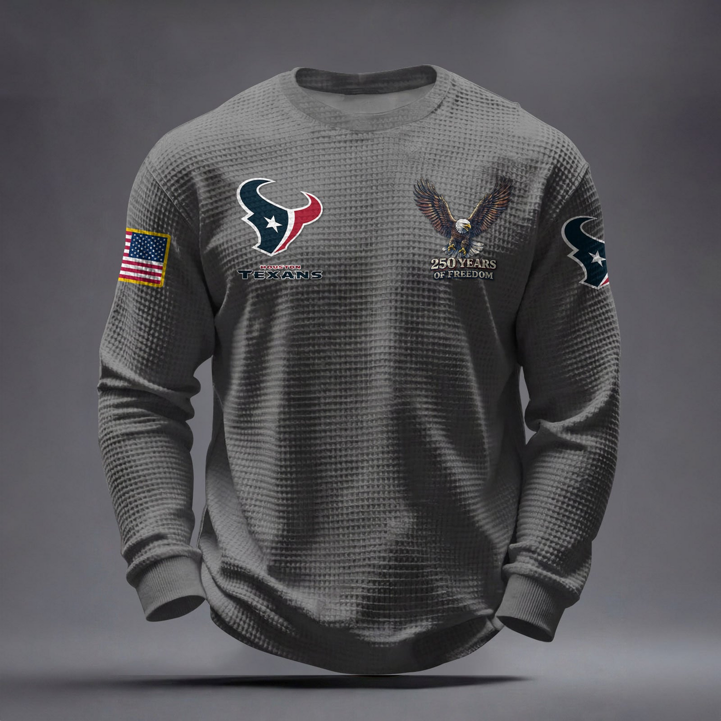 HOU x NFL Waffle Sweatshirt DatND DVT