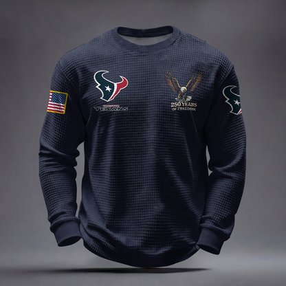 HOU x NFL Waffle Sweatshirt DatND DVT