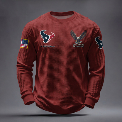 HOU x NFL Waffle Sweatshirt DatND DVT