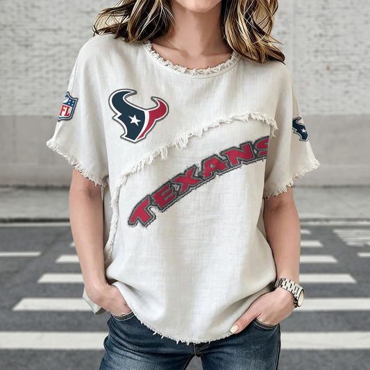 HOU x NFL Womenƒ??s Vintage O-Neck 2905 DatND DVT