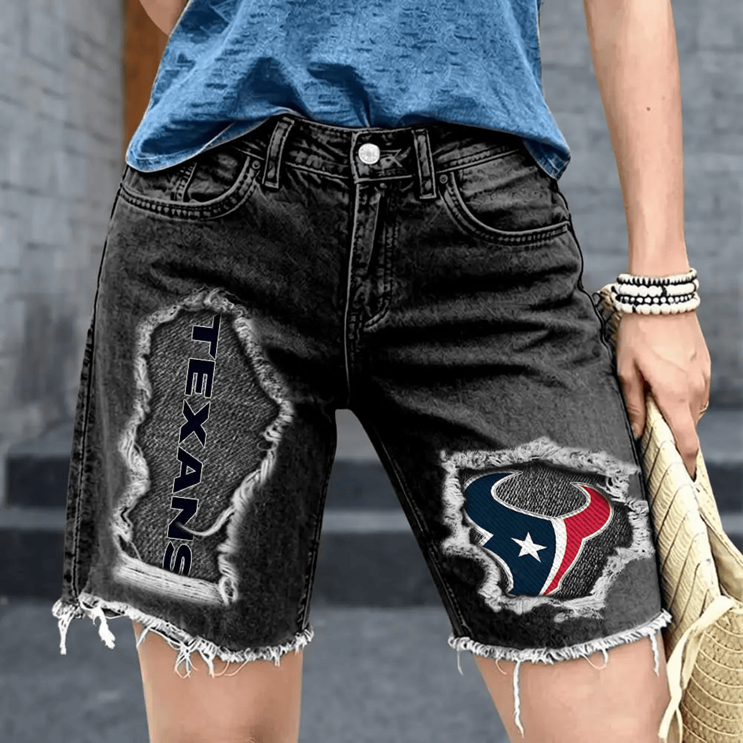 HOU x NFL Women's Jeans V1 DATND TANTD 060626