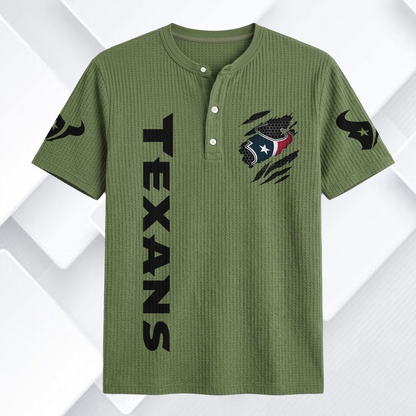 HOUx NFL Waffle Short-Sleeve Shirt 2205 DatND DVT