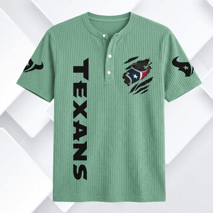 HOUx NFL Waffle Short-Sleeve Shirt 2205 DatND DVT
