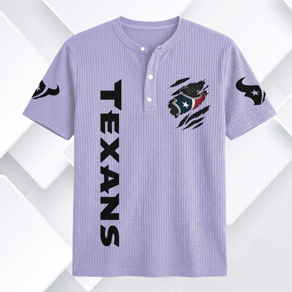 HOUx NFL Waffle Short-Sleeve Shirt 2205 DatND DVT