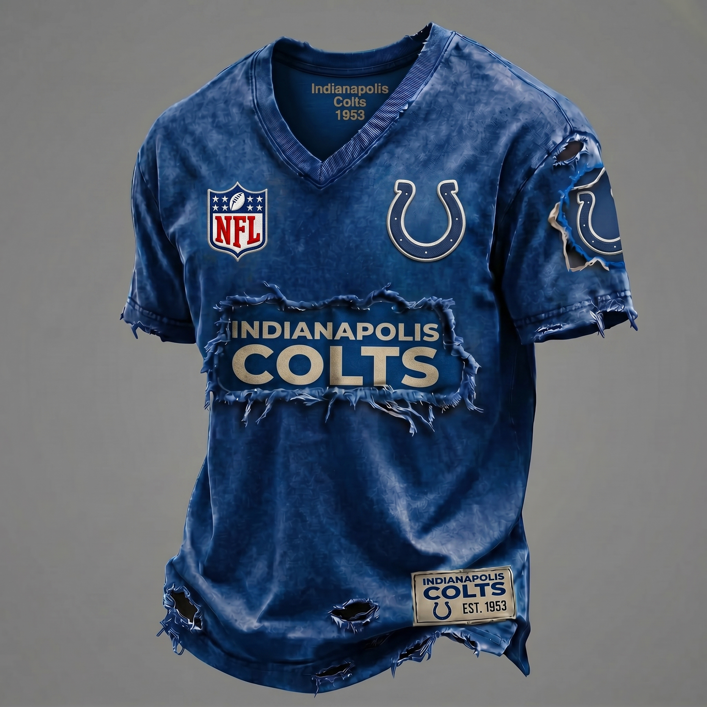 IC NFL Premium V-Neck T-shirt Gift For Fans 0306 NAK DATND TTT