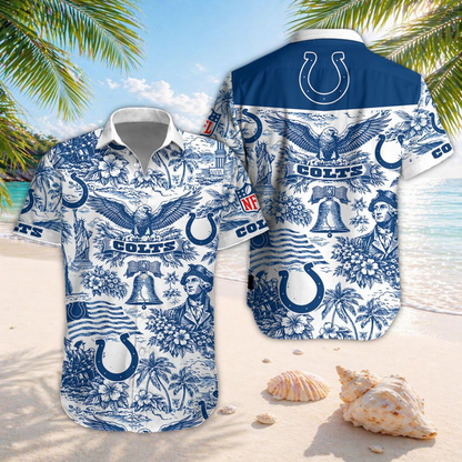 IND x NFL Hawaiian Shirt 2006