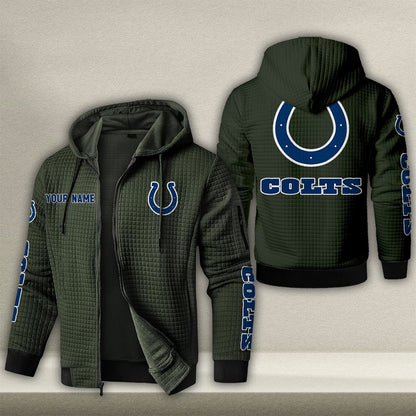 IND x NFL Quilted Zip Hoodie DatND DVT