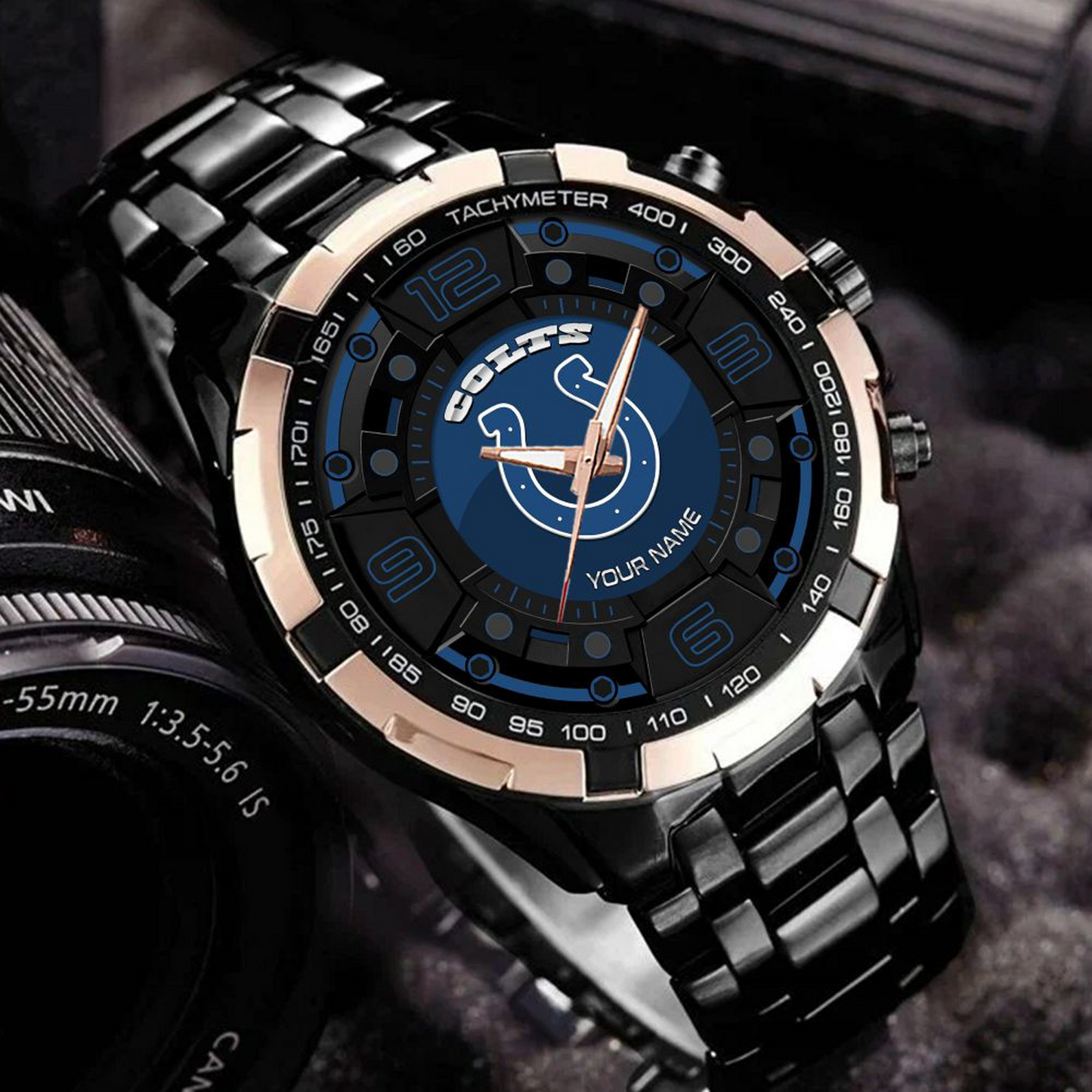 IND x NFL Stainless Steel Watch DatND DVT