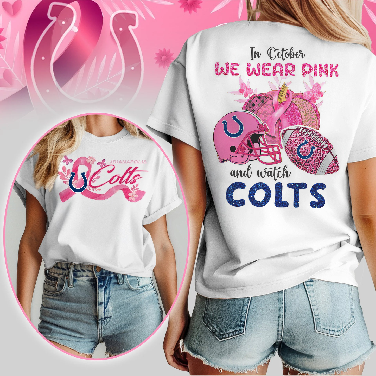 In October We Wear Pink And Watch IC Shirt  300626