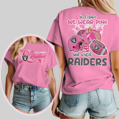 In October We Wear Pink And Watch LVR Shirt  300626