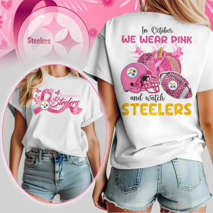 In October We Wear Pink And Watch PS Shirt  300626