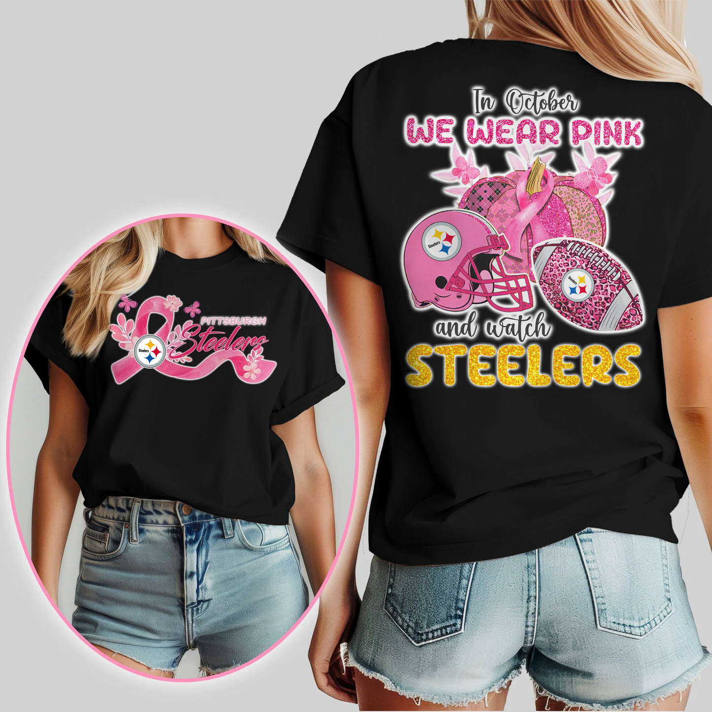 In October We Wear Pink And Watch PS Shirt  300626