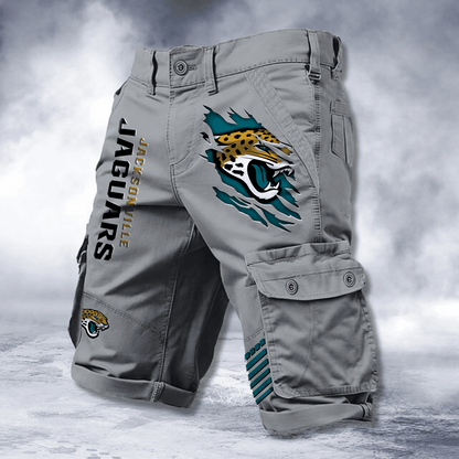 JAX x NFL Cotton Cargo Shorts DATND TANTD 2705