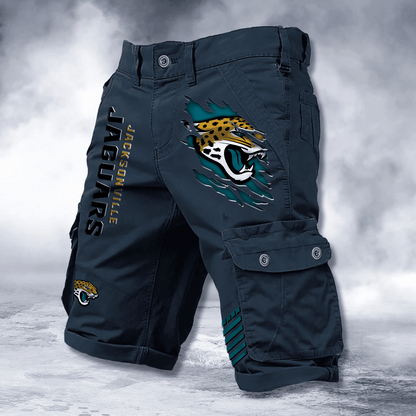 JAX x NFL Cotton Cargo Shorts DATND TANTD 2705