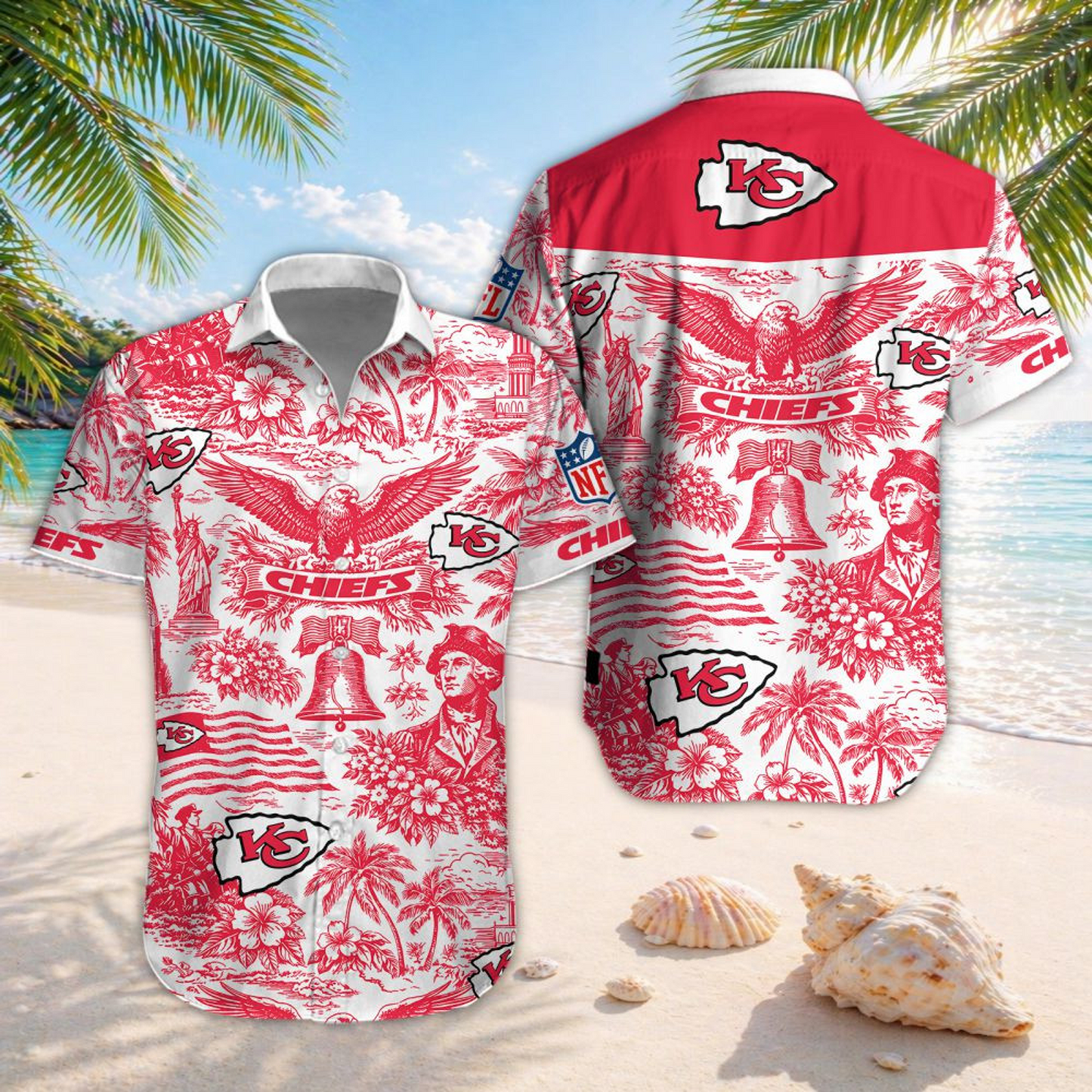 KC x NFL Hawaiian Shirt 2006