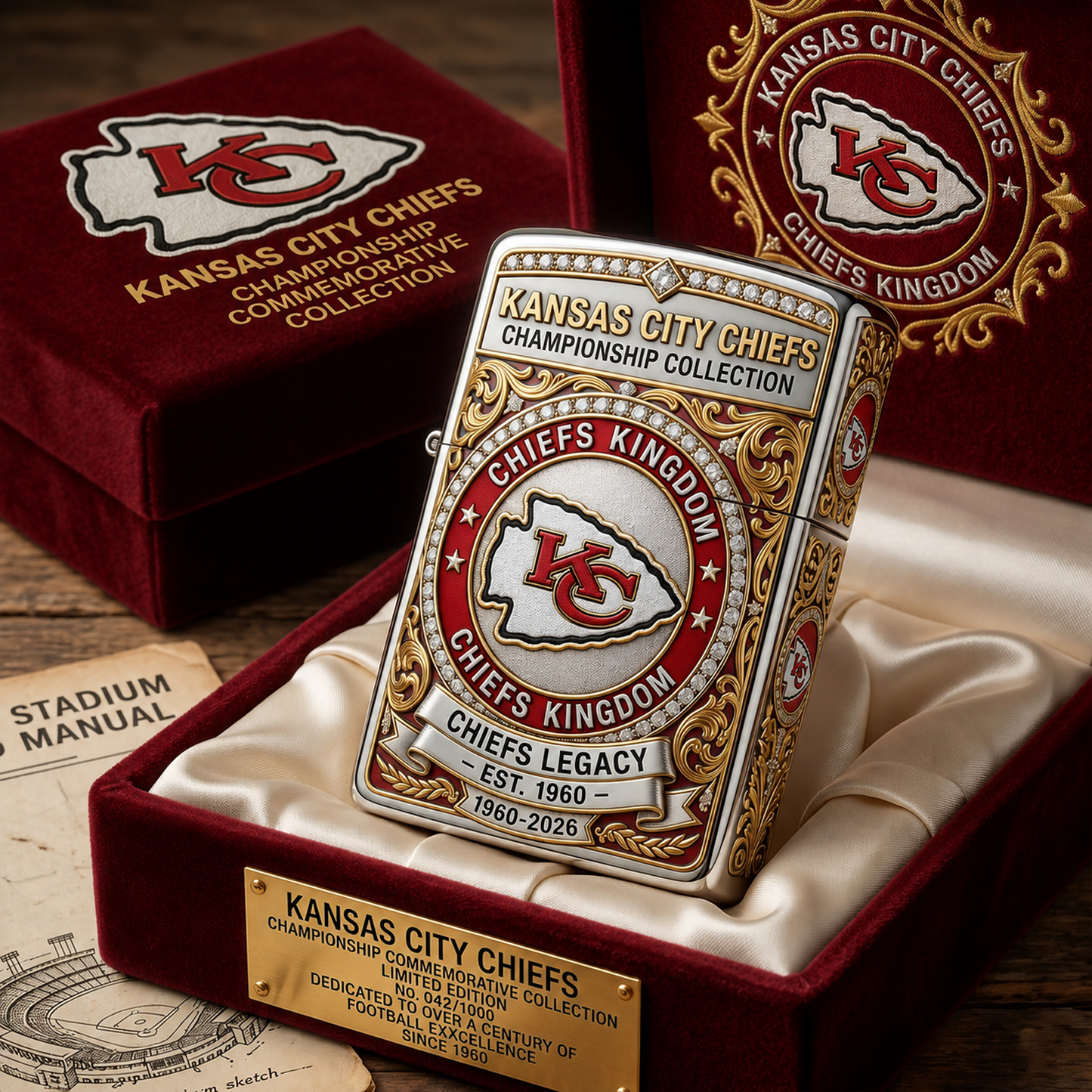 KC x NFL Premium Lighter Case 2105 DatND DVT
