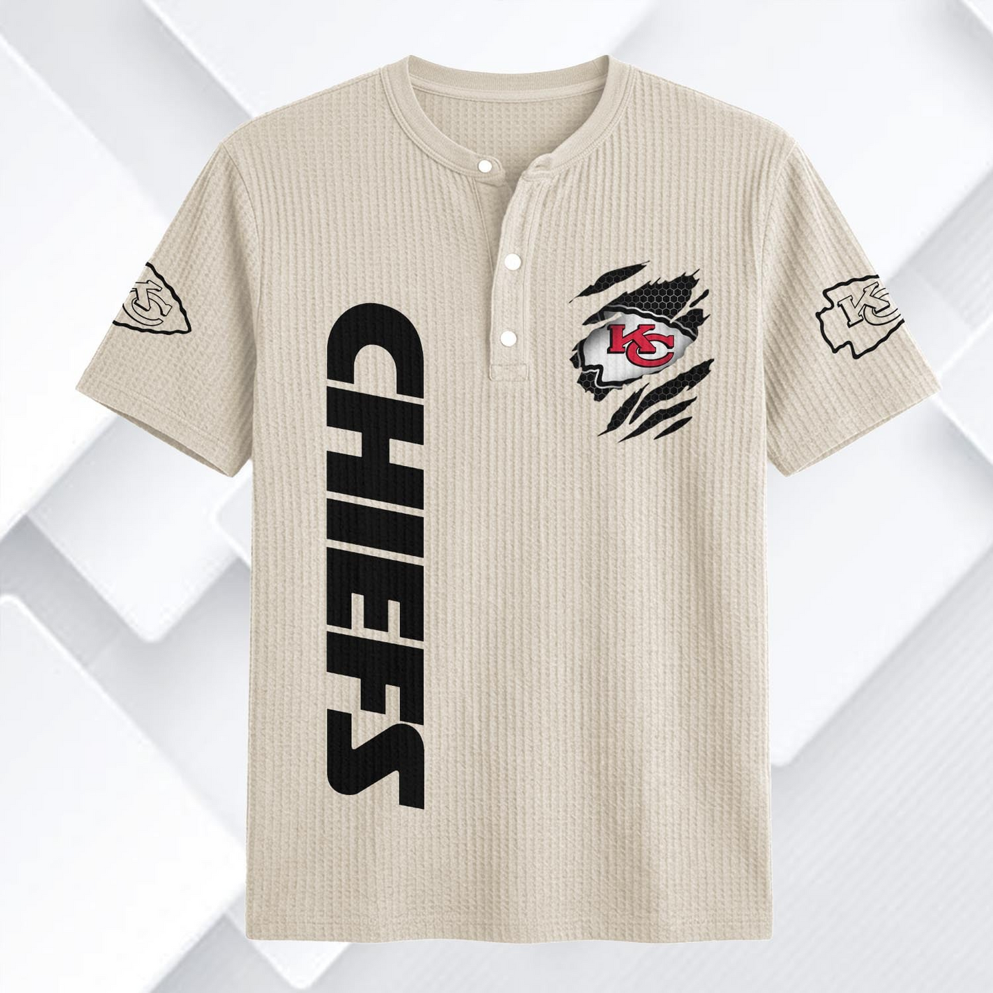 KC x NFL Waffle Short-Sleeve Shirt 2205 DatND DVT