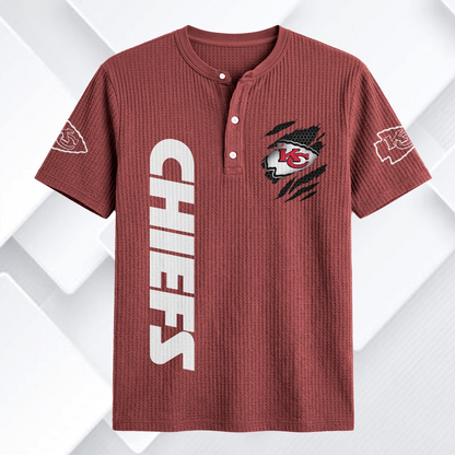 KC x NFL Waffle Short-Sleeve Shirt 2205 DatND DVT