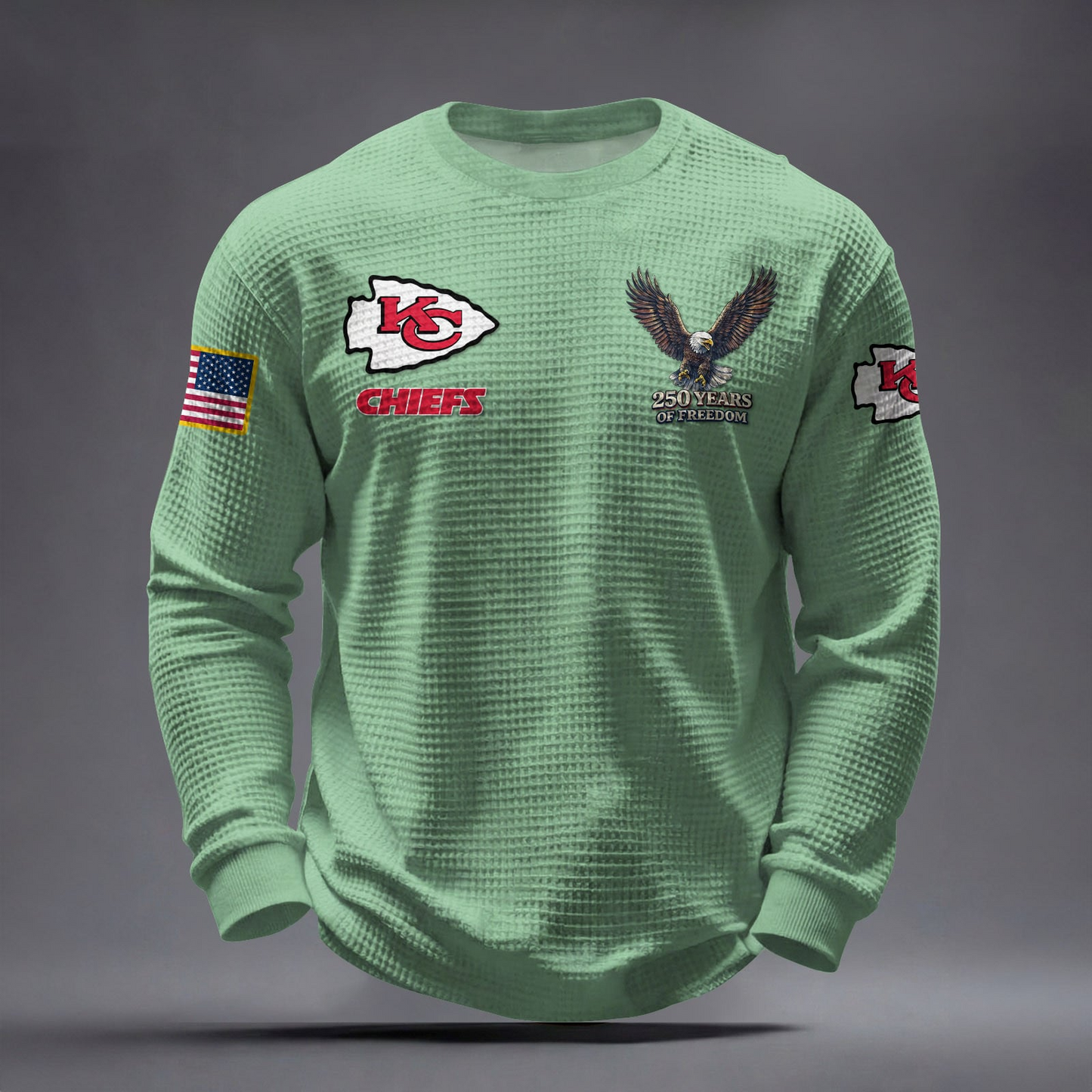 KC x NFL Waffle Sweatshirt DatND DVT