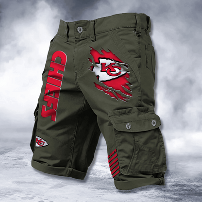 KCC x NFL Cotton Cargo Shorts DATND TANTD 2705