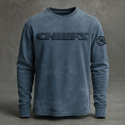 KCC x NFL Embossed SweatShirt DATND TANTD KAN