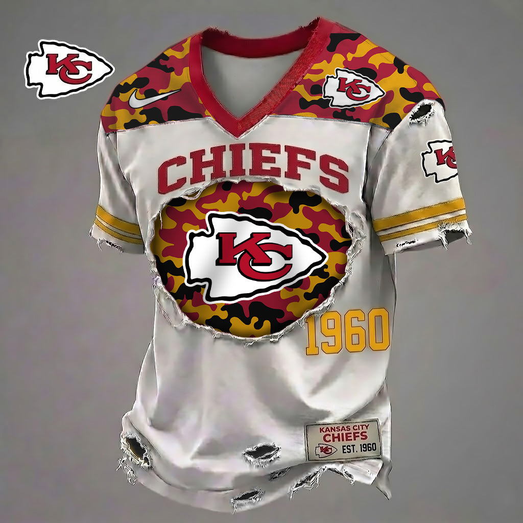 KCC x NFL Luxury Camo Classic T-shirt DDT 290526 TTTZ