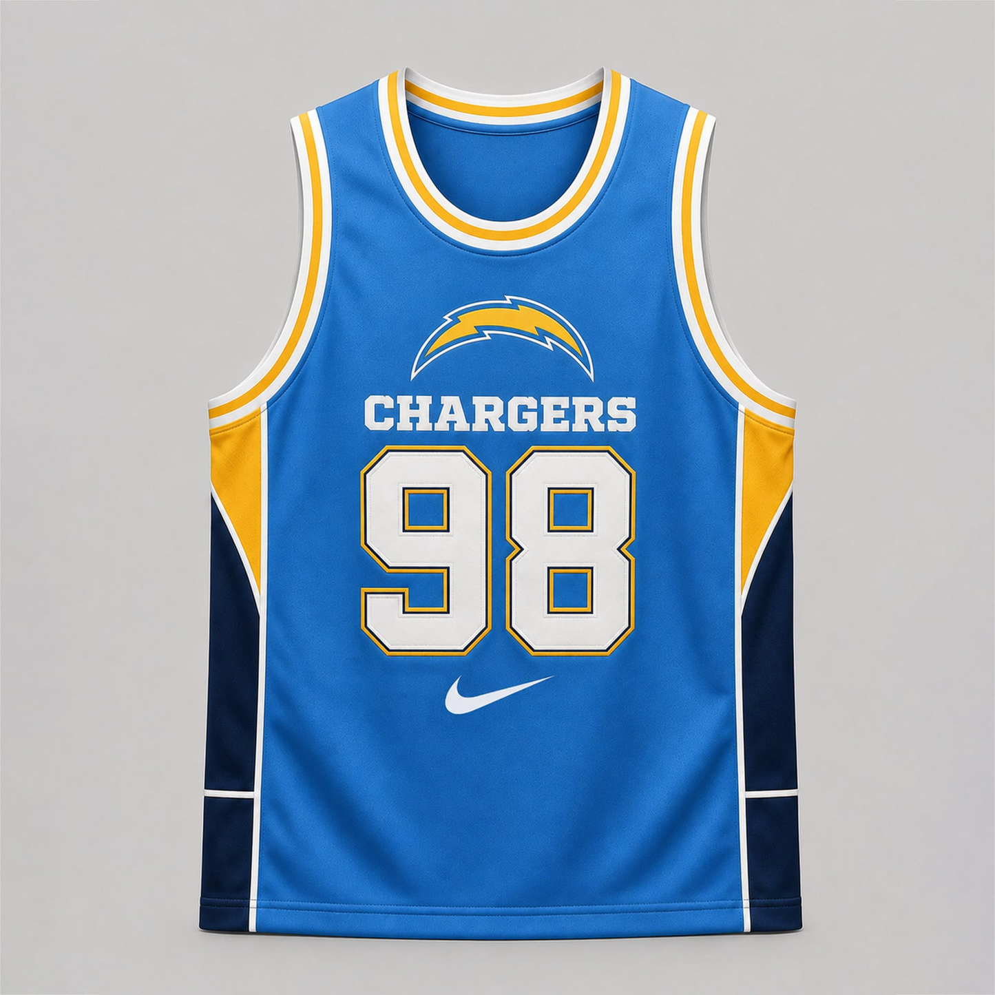 LAC Premium NFL Custom Basketball Tank Top For Men And Women 2406