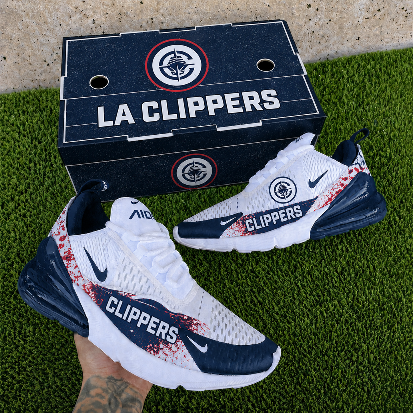 LAC x NBA Nike Air Max 270 Shoes 1905 DatND DVT