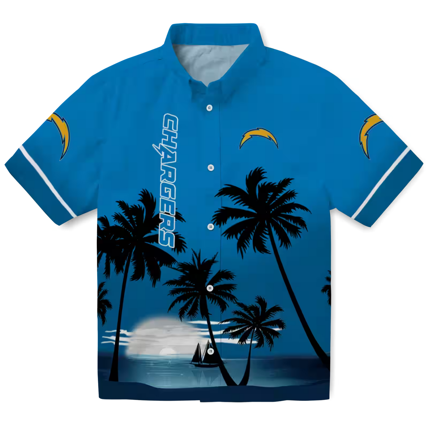 LAC x NFL Hawaiian Shirt ƒ?? Beach Sunset DATND TANTD 270526