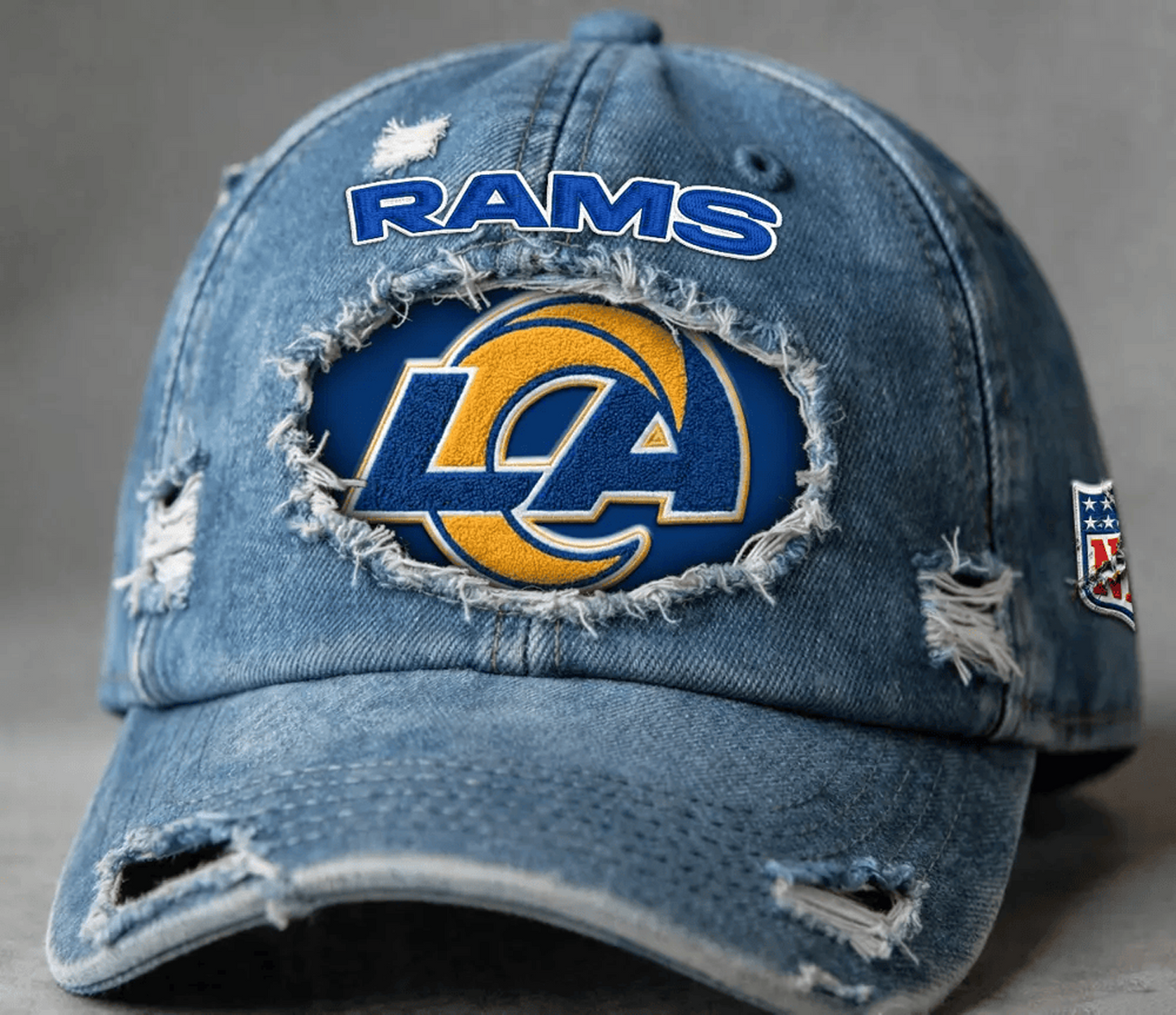 LAR x NFL Denim Washed Cap V3 2805 DatND DVT