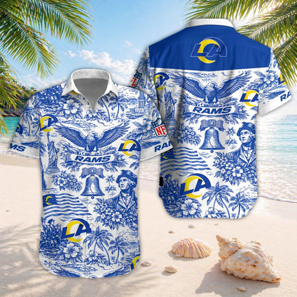 LAR x NFL Hawaiian Shirt 2006
