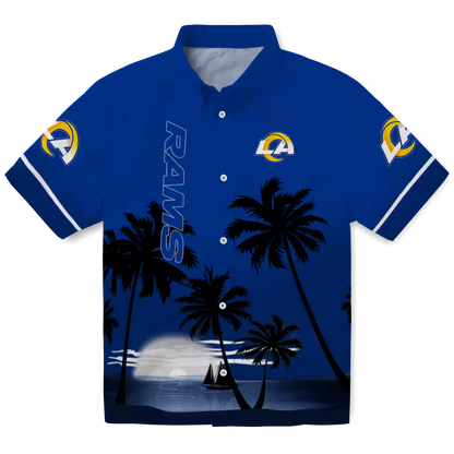 LAR x NFL Hawaiian Shirt ƒ?? Beach Sunset DATND TANTD 270526
