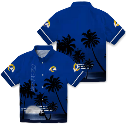 LAR x NFL Hawaiian Shirt ƒ?? Beach Sunset DATND TANTD 270526