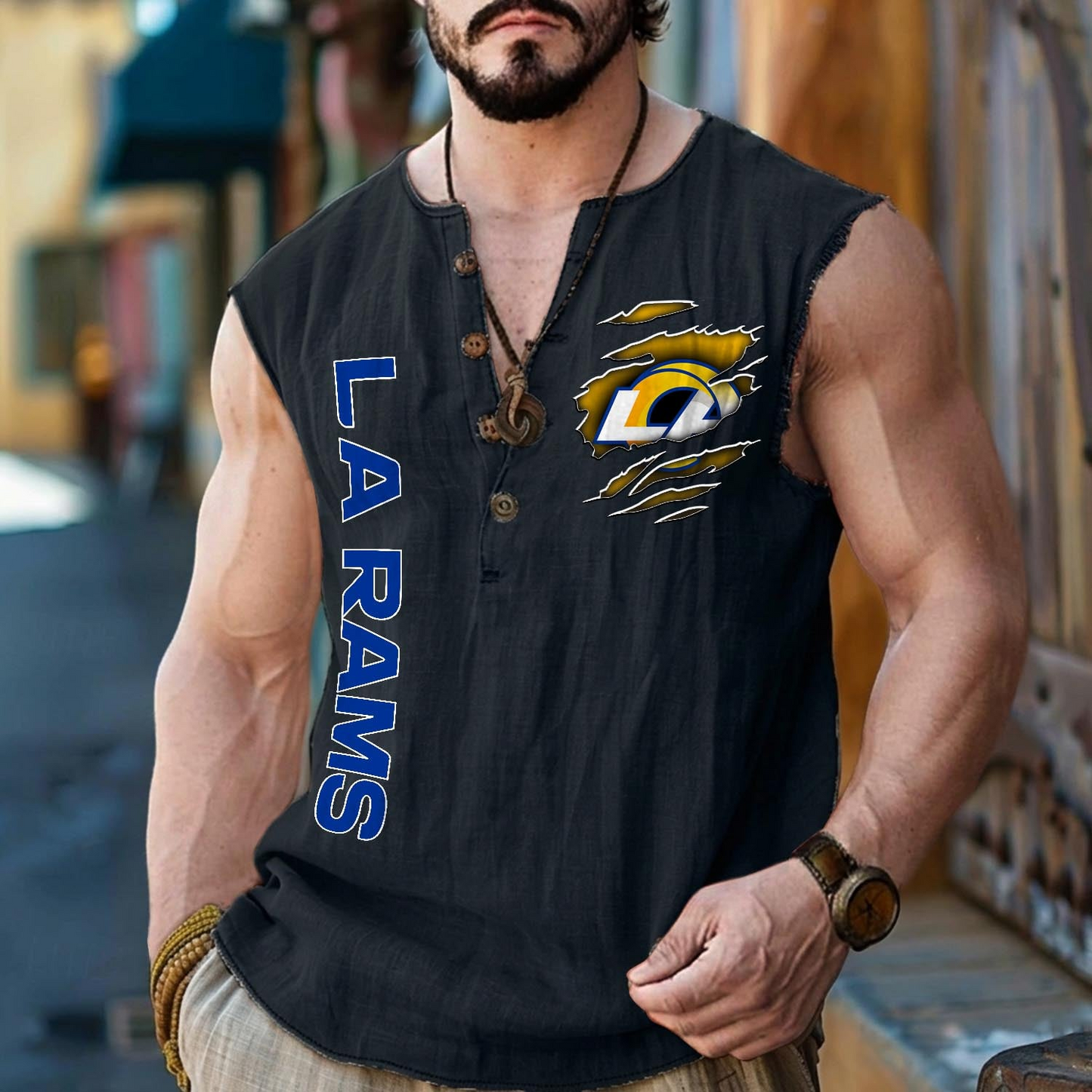 LAR x NFL Tank Tops 2805 DatND DVT