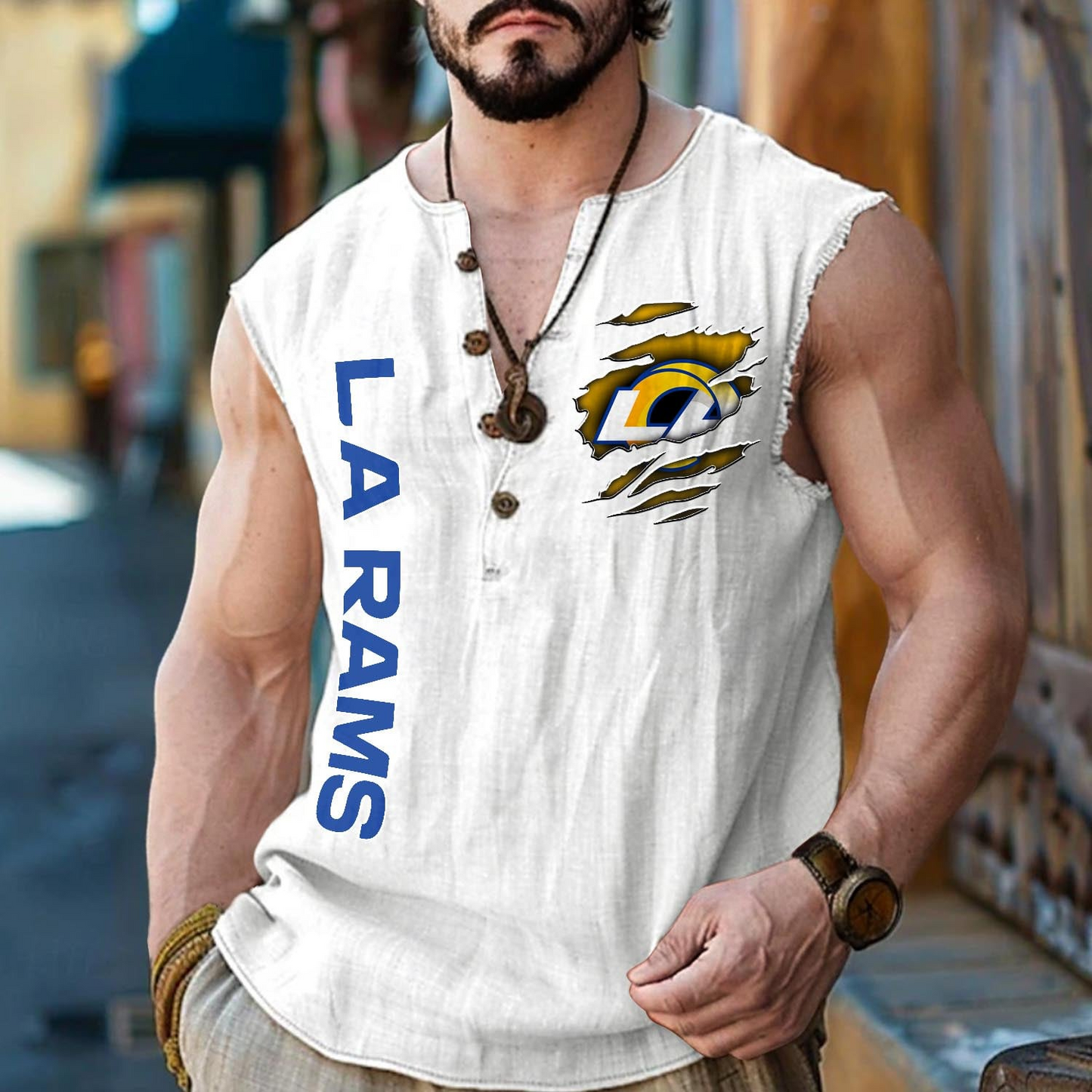 LAR x NFL Tank Tops 2805 DatND DVT