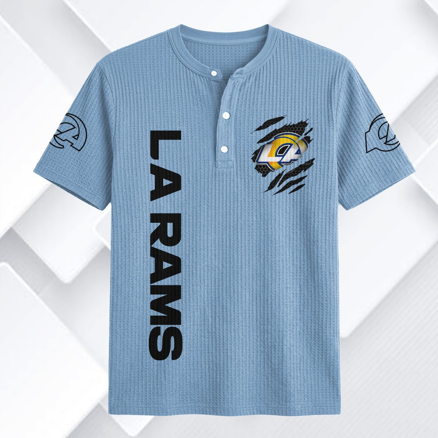 LAR x NFL Waffle Short-Sleeve Shirt 2205 DatND DVT