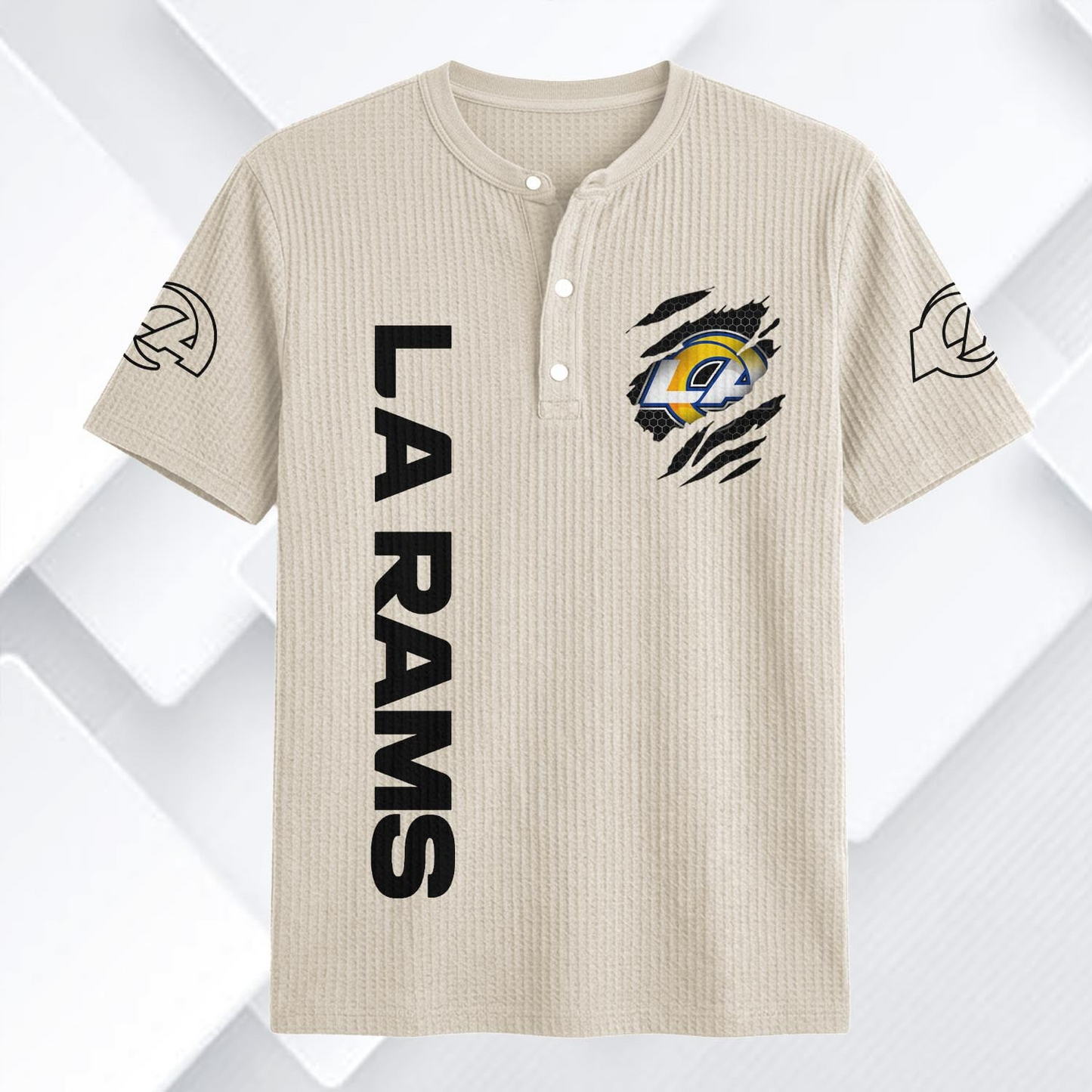 LAR x NFL Waffle Short-Sleeve Shirt 2205 DatND DVT