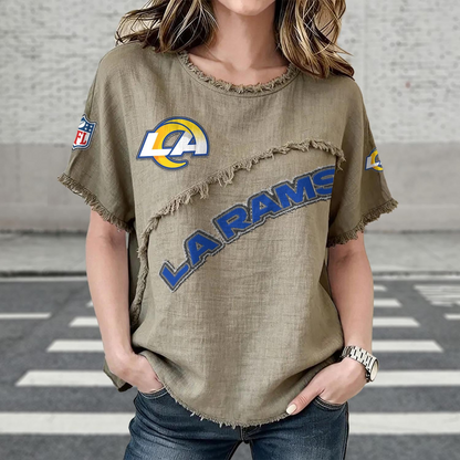 LAR x NFL Womenƒ??s Vintage O-Neck 2905 DatND DVT
